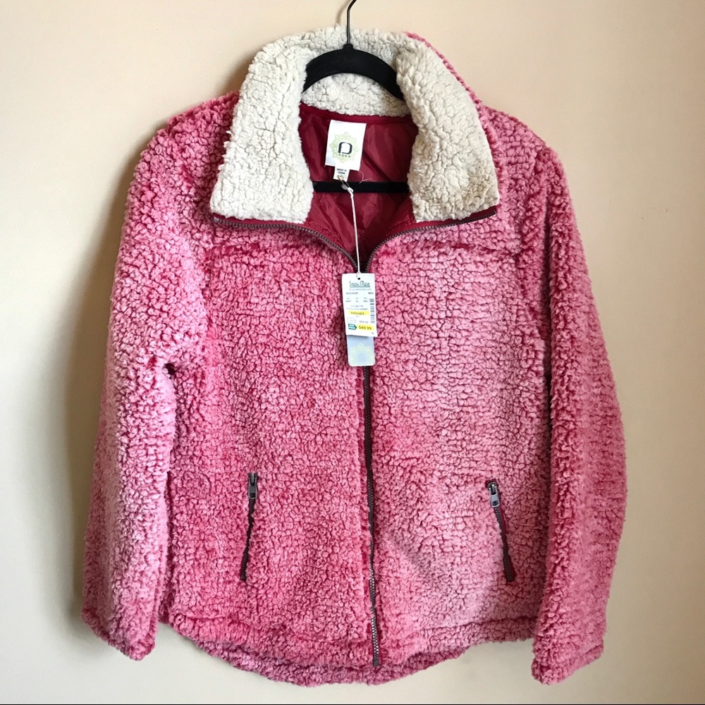 NWT Fuda Zip Up Sherpa